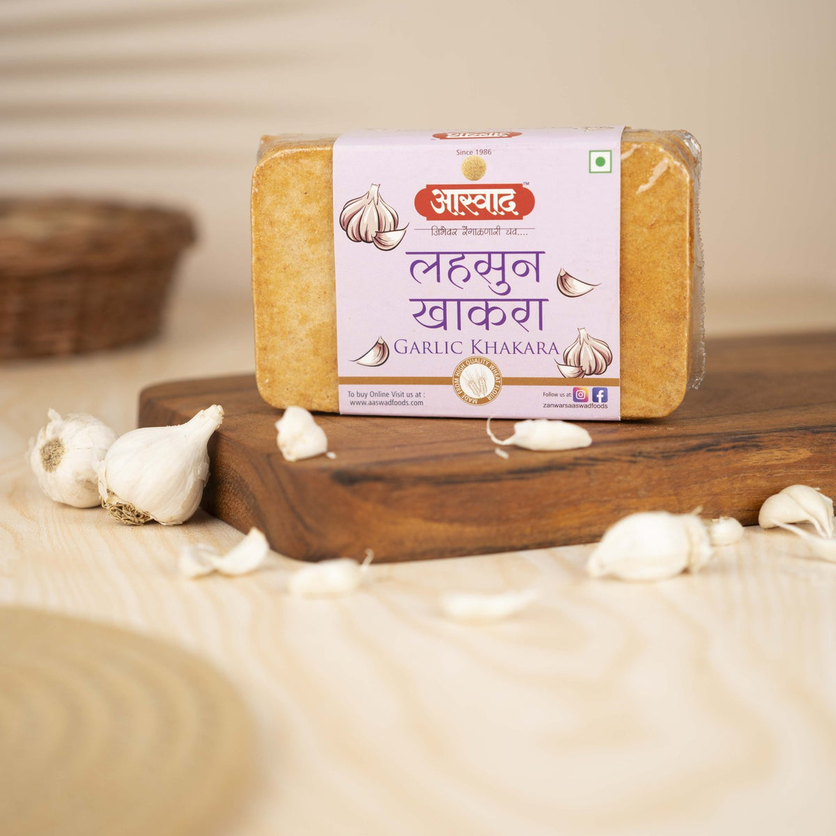 Lehsun Khakra (200 gm)