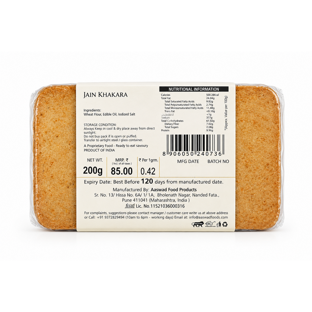 Jain Khakra (200 gm)