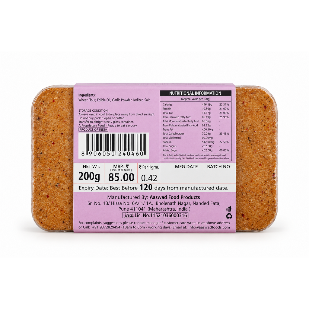 Lehsun Khakra (200 gm)