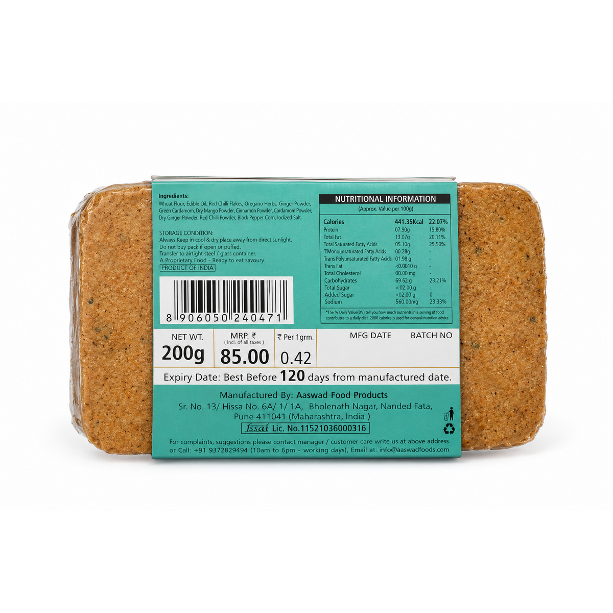 Peri Peri Khakra (200 gm)